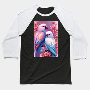 Beautiful love birds Baseball T-Shirt